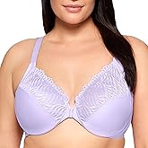 Glamorise Womens Front-Close T-Back Wonderwire Underwire #1246