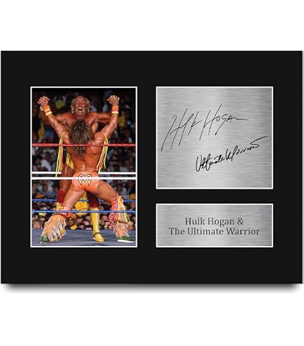 HWC Trading Triple H Gifts Signed Printed Autograph WWF WWE HHH