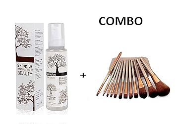 Buy Skinplus Combo Of Hair Serum 100ml With Moroccan Argan For