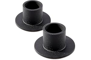 ENCANLIGHT Black Iron Taper Candle Holders Set of 2, Iron Tapered Candlesticks Holder for Home Decor, Dinner Table Centerpieces Decor, Weddings, Party