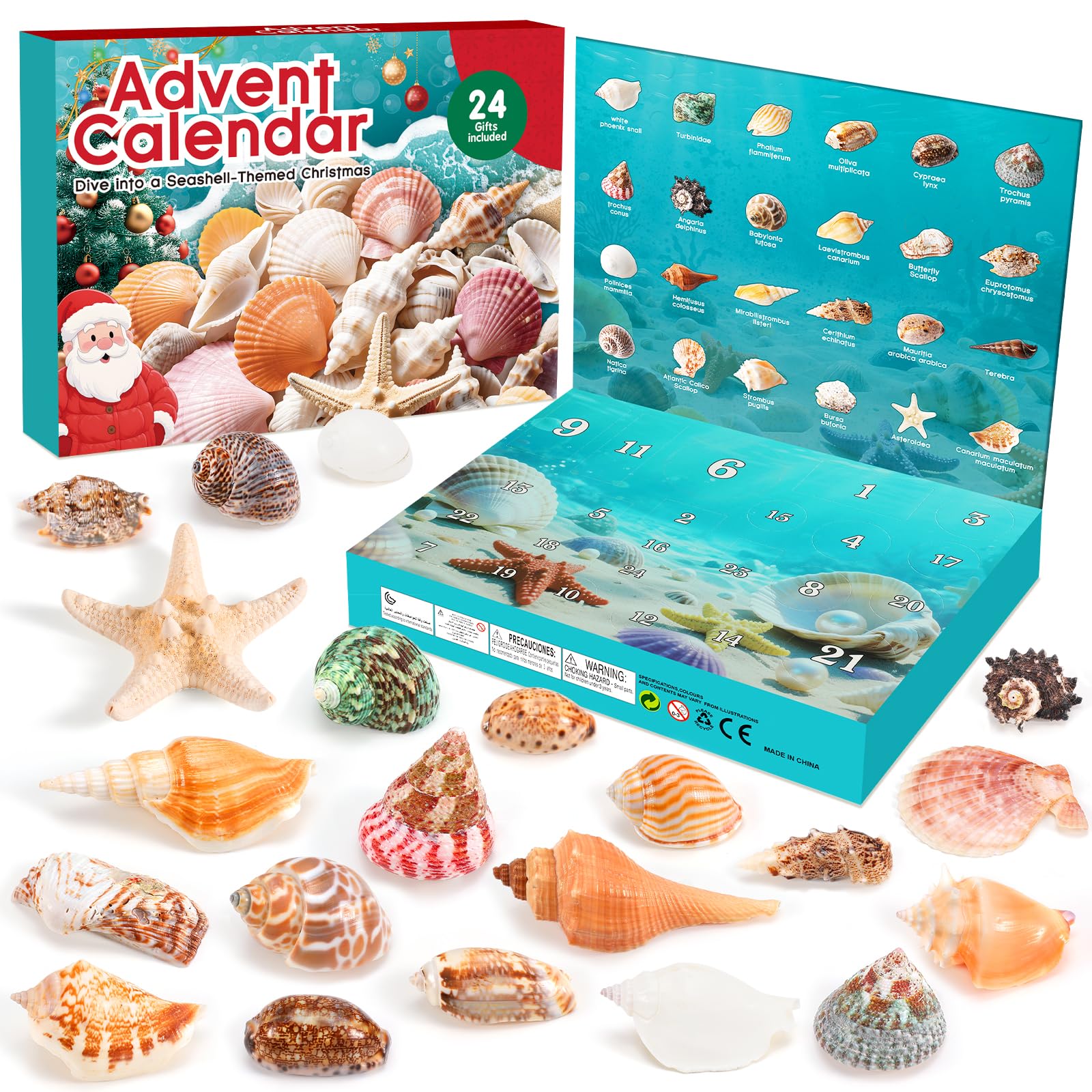 Advent Calendar 2025 for Kids - 24 Days Christmas Countdown Calendar ...
