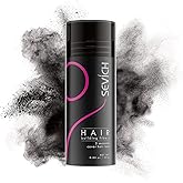 SEVICH Hair Fibers for Thinning Hair, Hair Building Fibers Instantly Thicker & Fuller Look,Hair Powder for Men & Women 25g Medium Brown