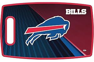 SPORTSVAULT Sports Vault NFL Buffalo Bills Large Cutting Board, 14.5" x 9"