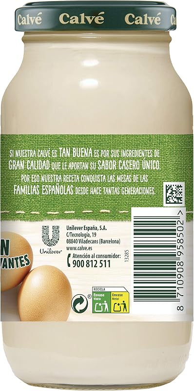 Mayonesa casera Calvé frasco 430 ml — foto 6 de 8