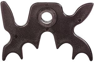 Mizerak Spider Bridgehead Black, 5 x 3 x .5 inches