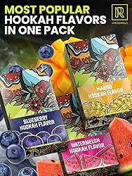 Blueberry Watermelon Mango Hookah Flavors Set - 3 x