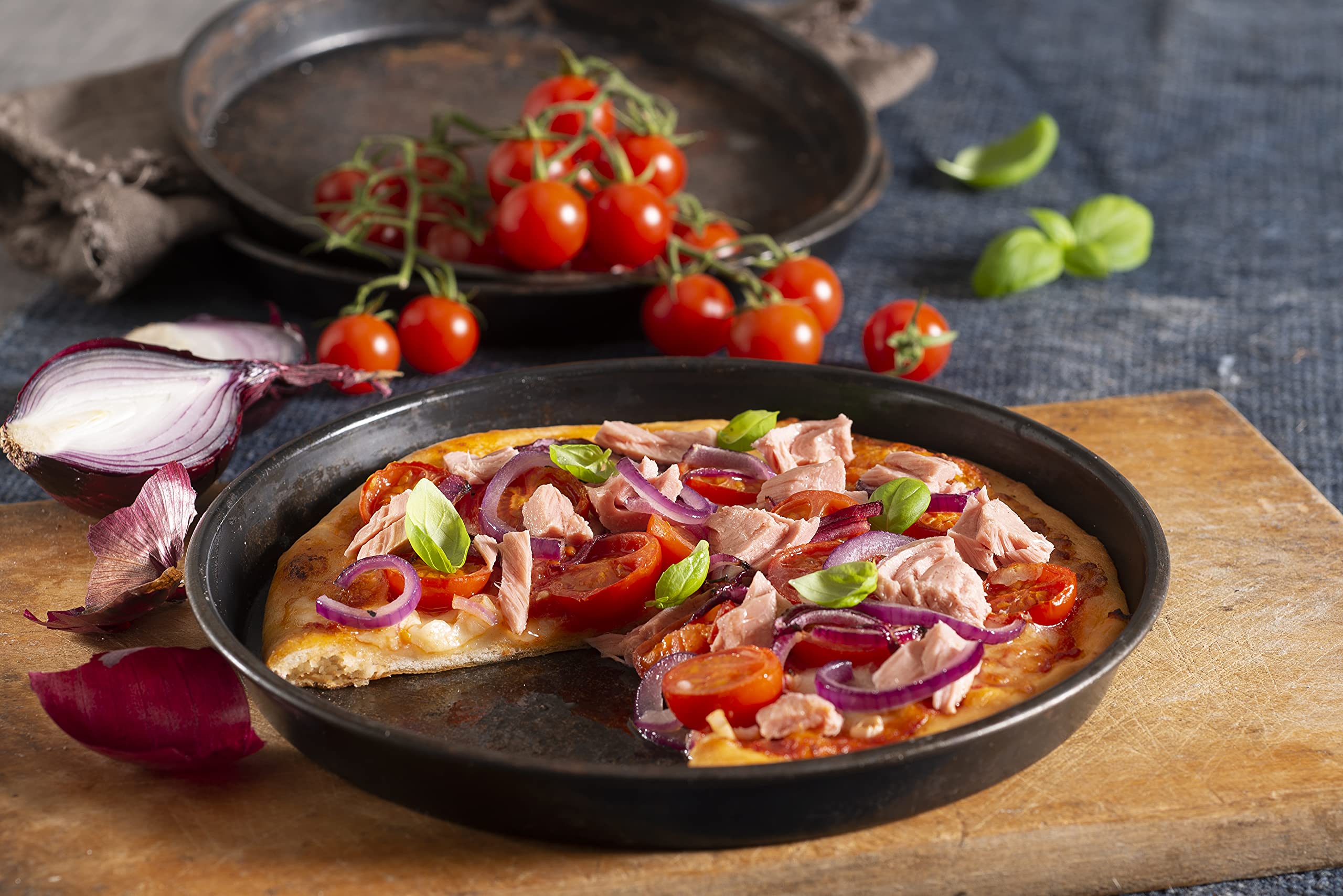 Saupiquet Rio Mare Thunfisch-Filets in Olivenöl, Feinstes Olivenöl, Echter italienischer Geschmack, 2x80g 4
