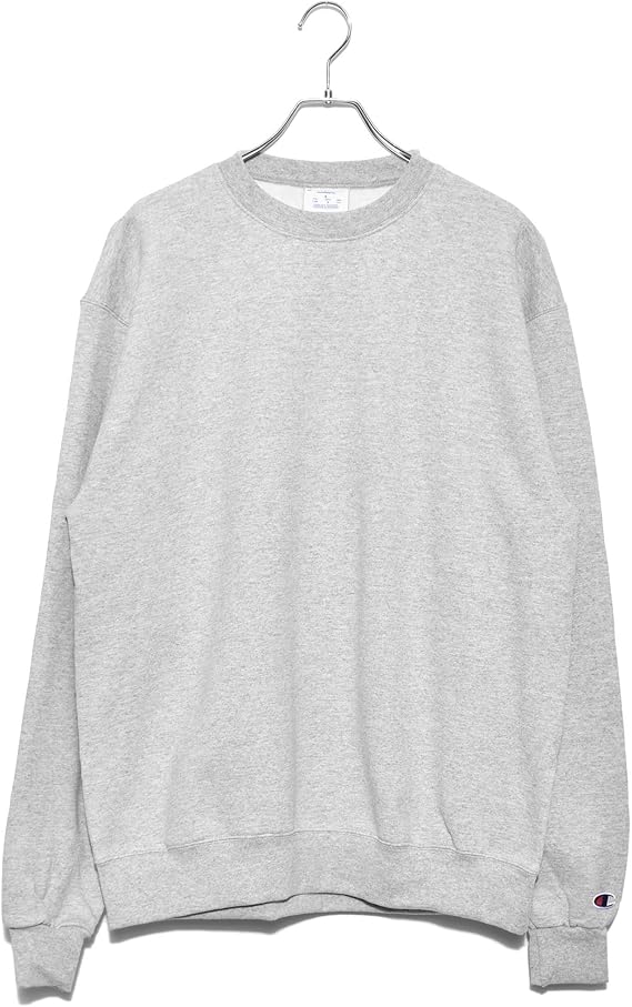 Amazon チャンピオン Champion スウェット 9oz Dbl ドライエコフリースクルーネック S600 メンズ 長袖 02 ライトスチール L 並行輸入品 トレーナー パーカー 通販