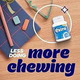Extra Peppermint Sugar Free Chewing Gum 46 Pieces Bottle Xylitol view 5