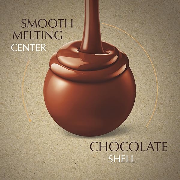 LINDT LINDOR ASSORTED OATMILK CHOCOLATE TRUFFLES, NON-DAIRY CHOCOLATE TRUFFLES WITH SMOOTH, MELTING TRUFFLE CENTER, 15.2 OZ.
