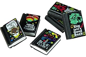 Raymond Geddes Reading Rocks! Pencil Erasers (Pack of 48)