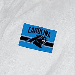 NFL Carolina Panthers Rollout Silk Touch Robe with