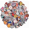 WSPXX Lot of 30,50,100 pcs Random Sports Ball Shoe Charms Kids Boys Girls Shoe Decoration for Party Gifts