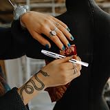 Zngou 6 Colors Heat Erasable Fabric Pens with 30 Refills for Sewing view 6