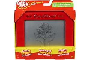 Etch A Sketch, Original Magic Screen, 86% Recycled Plastic, Sustainably-Minded Classic Kids Creativity Toys for Boys & Girls 
