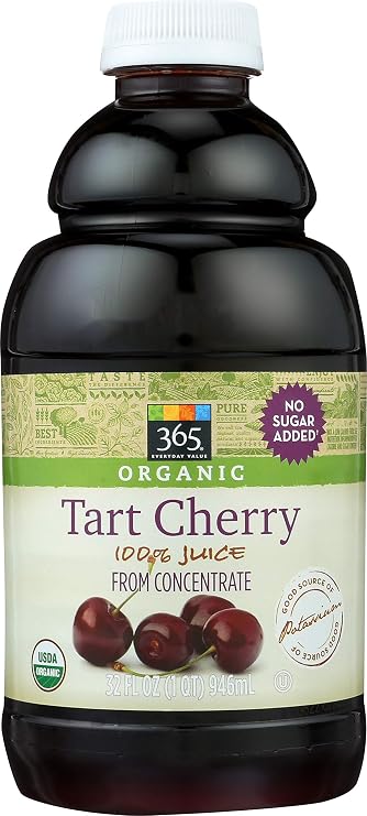 365 100% just Organic tart Cherry f/concentrate glass 32oz (099482420901)