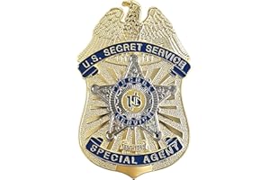 EMORBALS Fake Badge Pin, Detective Costume Accessories for Halloween, House, Role-Playing