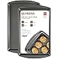 GIFBERA Nonstick Cookie Half Sheet Baking Pan Set 2-Piece, Double Coating, Warp Resistant, 17 x 11 Inch