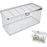 Viscogrip Dishwasher Basket for Small Items, 18/8 Stainless Steel | Holds bottle caps/nipples/teething toys | Fine mesh contains pieces | Built to last | Heat-resistant to 1650&deg;F