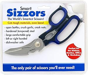 AnySharp IJWSIZZ Smart Sizzors 'Cut Anything' Multi-Purpose Home and Garden Scissors