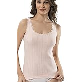 VAVONNE Camisole for Women, All Cotton, Airy Soft Comfy Tank Tops Cami Undershirt