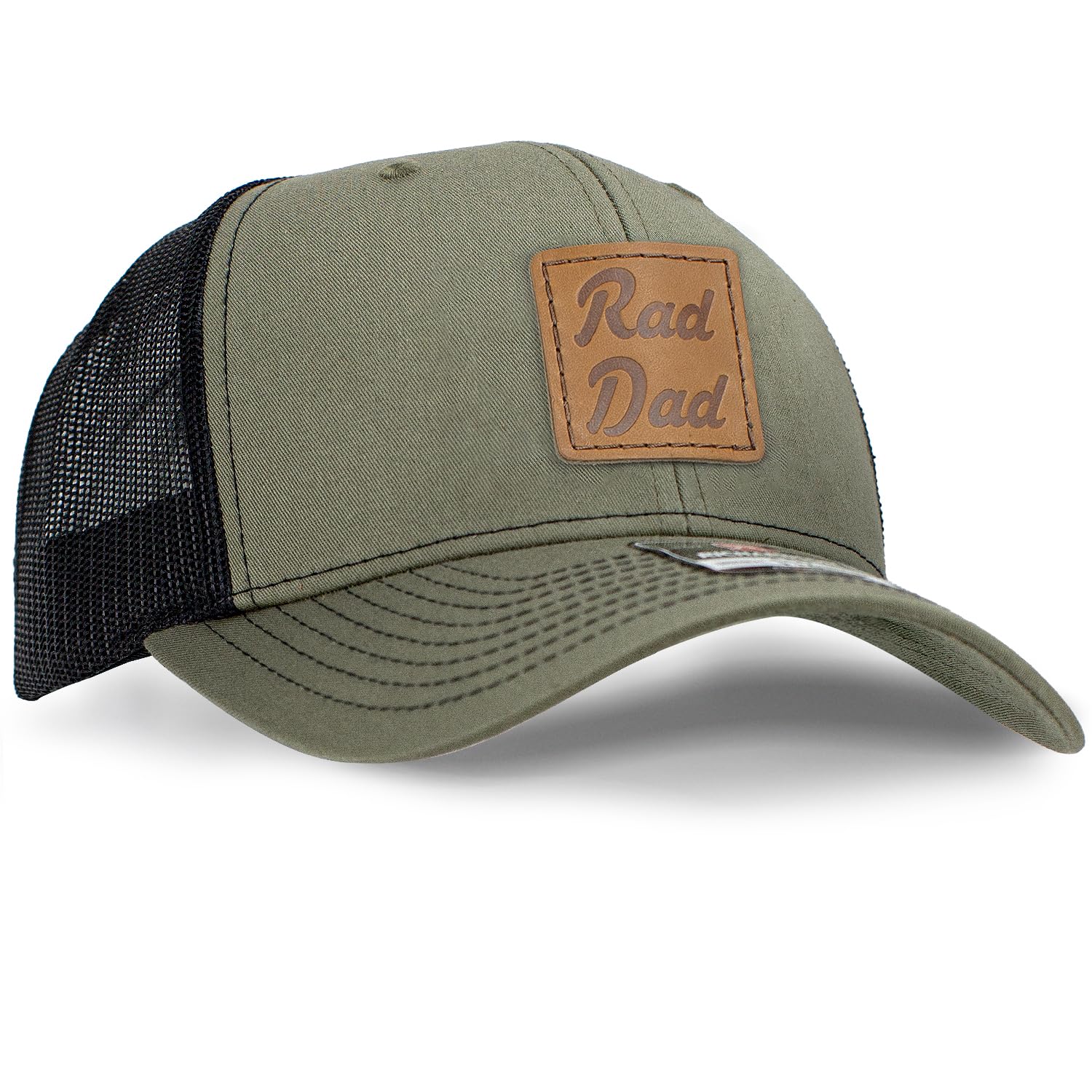 OOWEE Leather Patch Hat - Rad Dad | Richardson 112