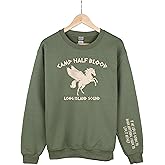 Camp Half Blood Sweatshirt and Hoodie Camp Half Blood Long Island Sound Sweater CHB Crewneck Camp HalfBood Merch for Women Men Youth
