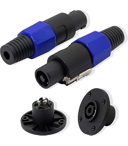 Amazon.com: (8 Pack) Original Neutrik NL4FX 4 pole Locking SpeakON