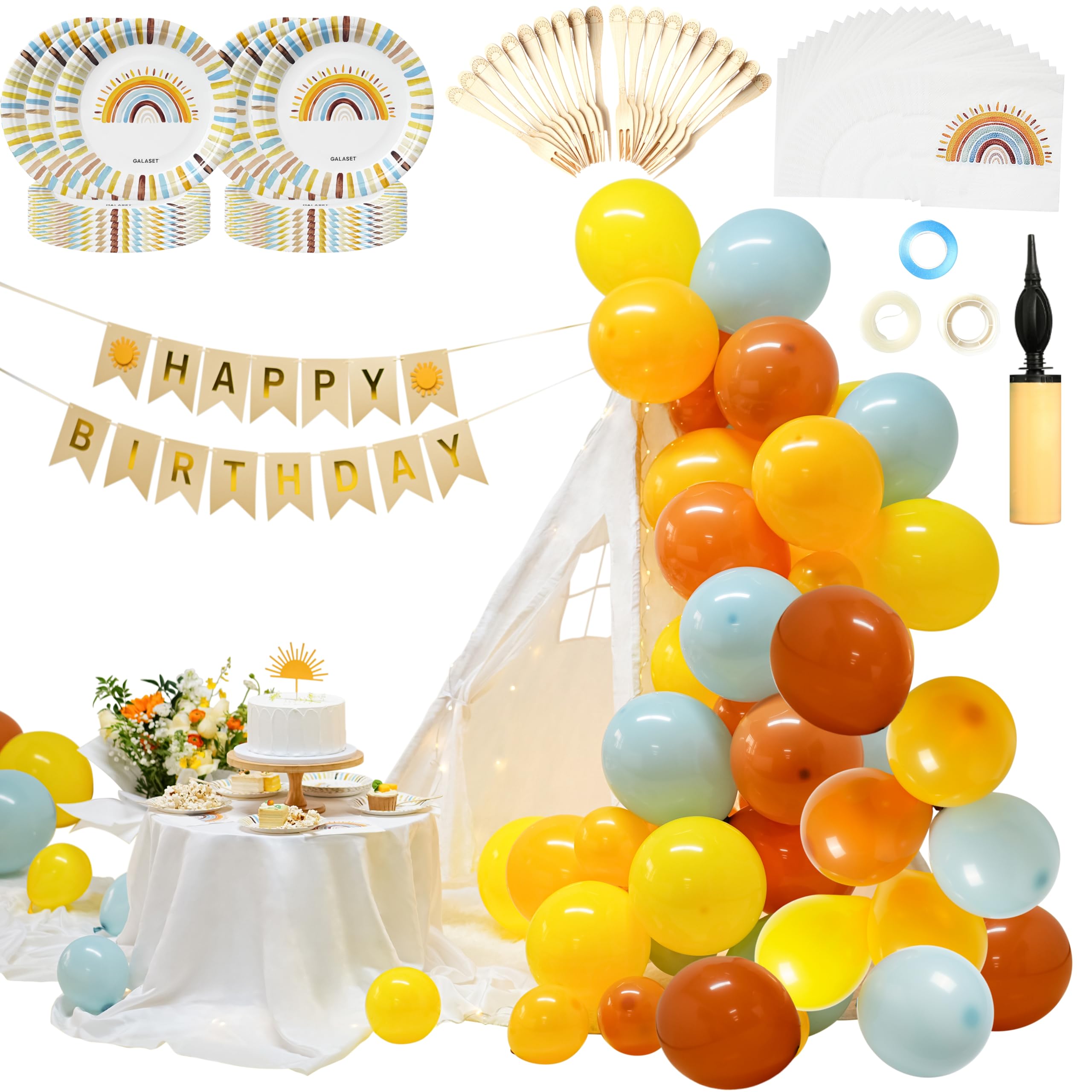 Sun Birthday Decorations – Fall Birthday Decorations Include Sun ...