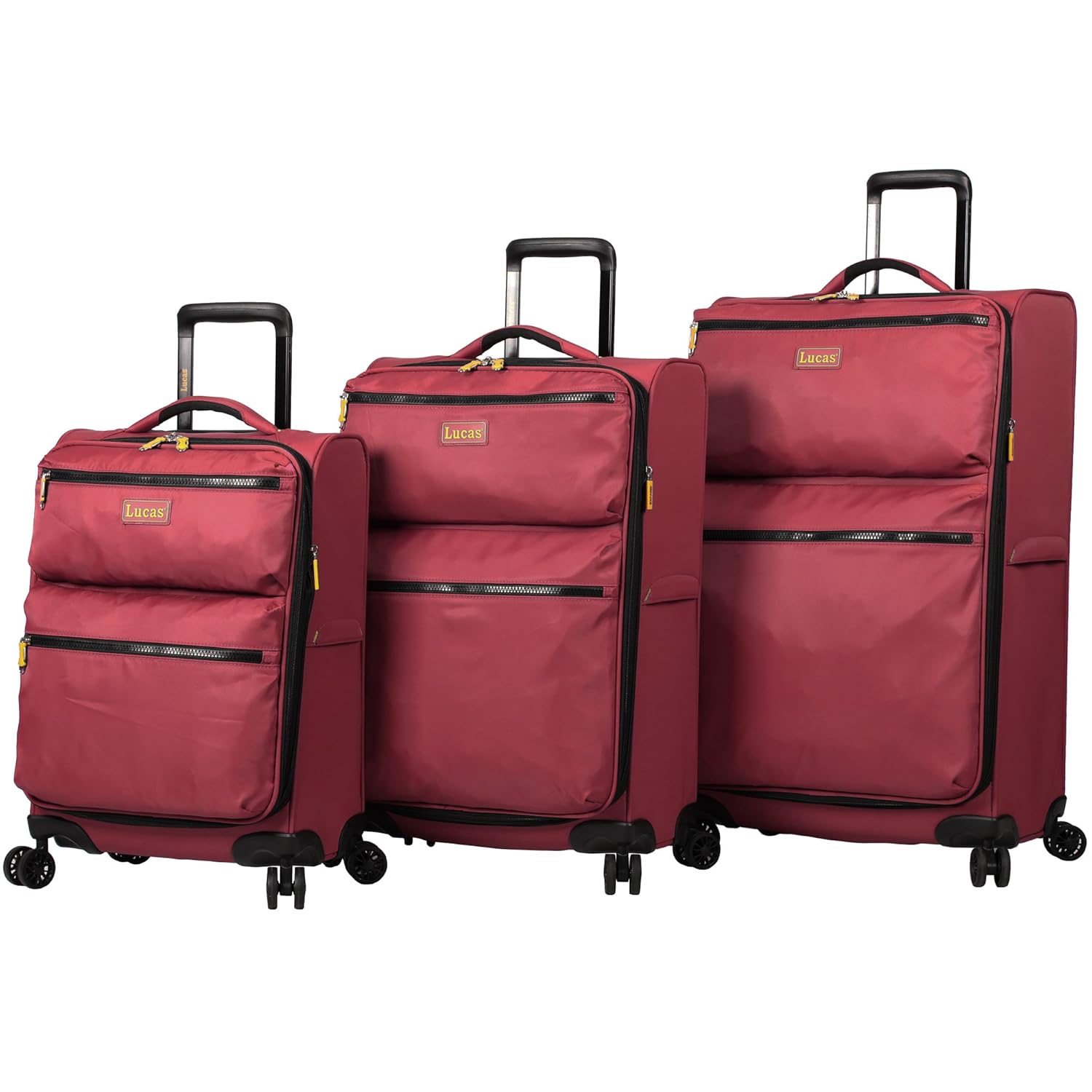 lucas luggage sizes