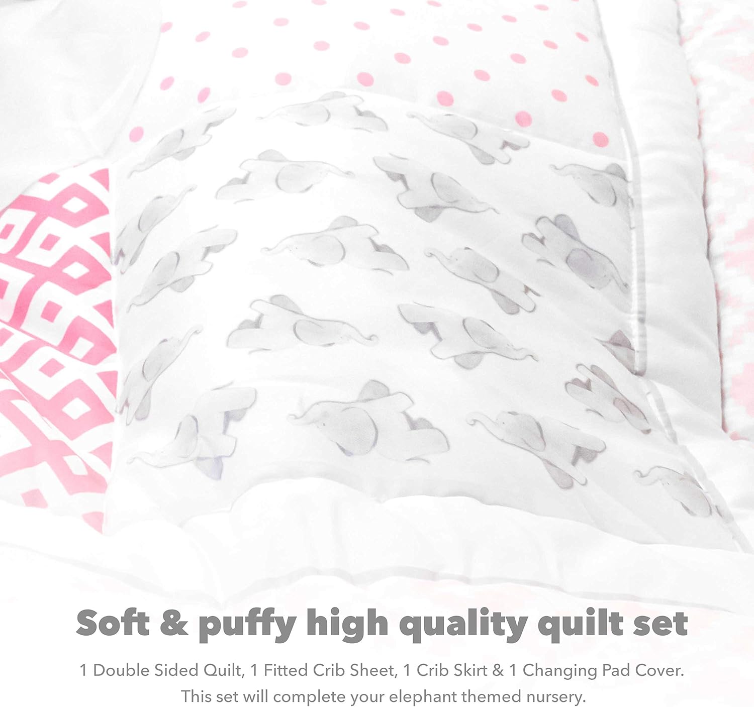 4 fitted crib sheets