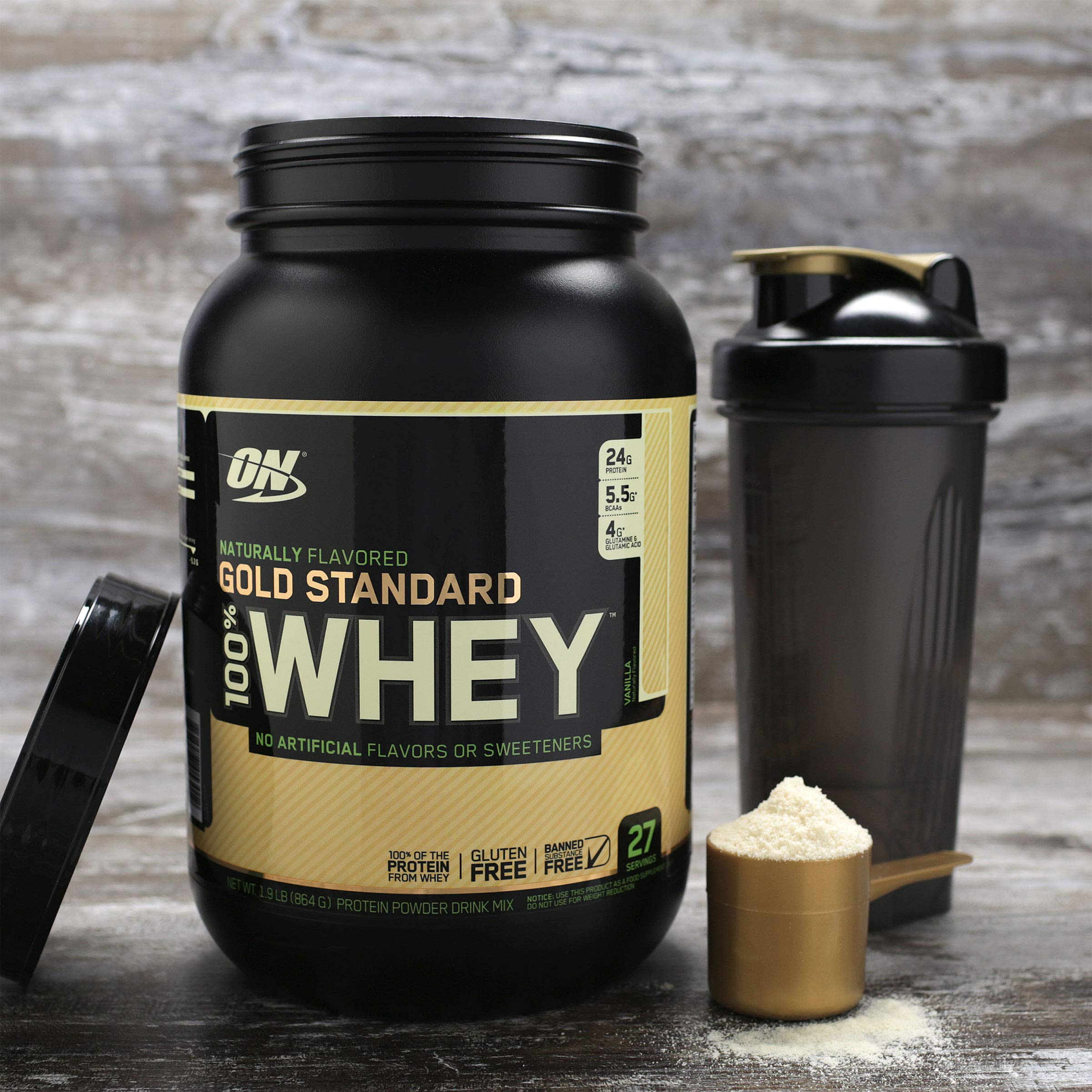 Optimum Nutrition Gold Standard 100 Whey Naturally Flavored