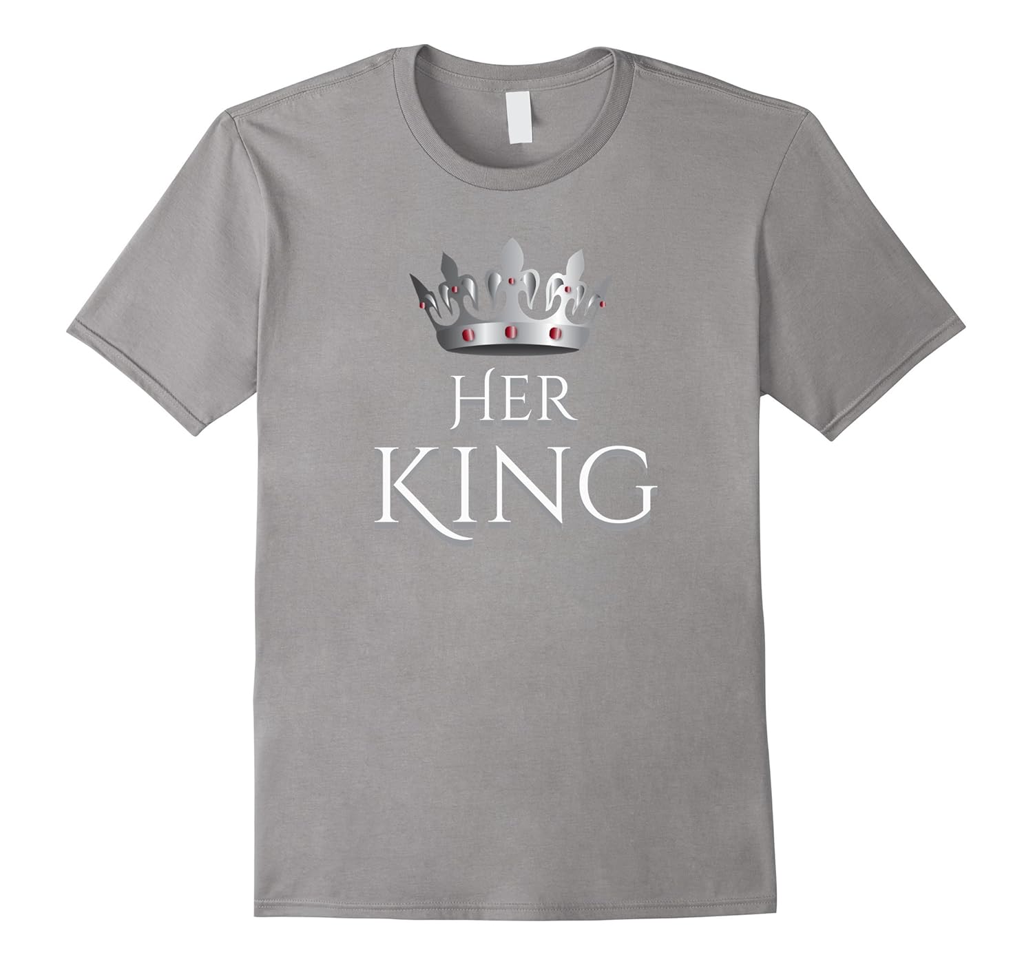 Her King and His Queen Shirts Matching Couple Outfits-CL – Colamaga