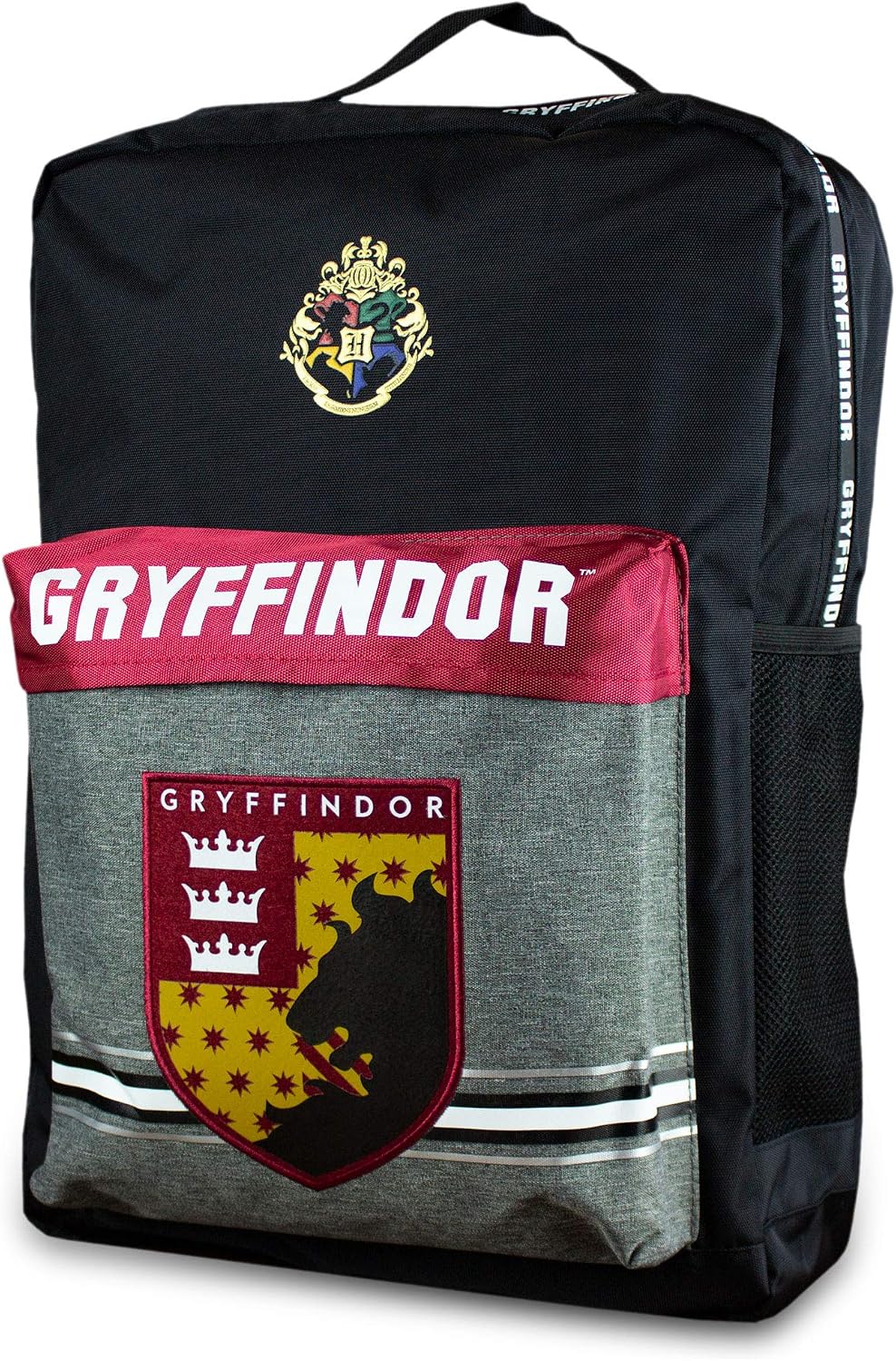 Harry Potter Gryffindor Premium Backpack, fits A4 with internal padded laptop/tablet pouch, Red Grey Black White - Image 4