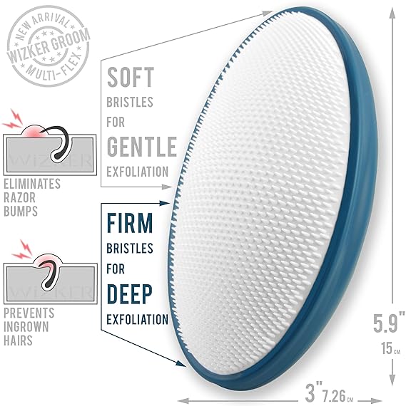 Amazon Com Soft And Firm Bristle Exfoliating Brush Stops Ingrown