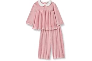 Amazon Essentials x Sofia Grainge Toddlers and Baby Girls' Corduroy Velour Set