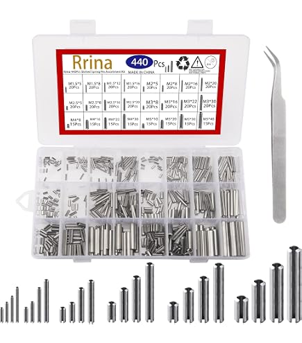 Goupilles Cylindriques En Acier Inox A2 – Diamètres De 1 à 12 Mm, Lot Selon Choix