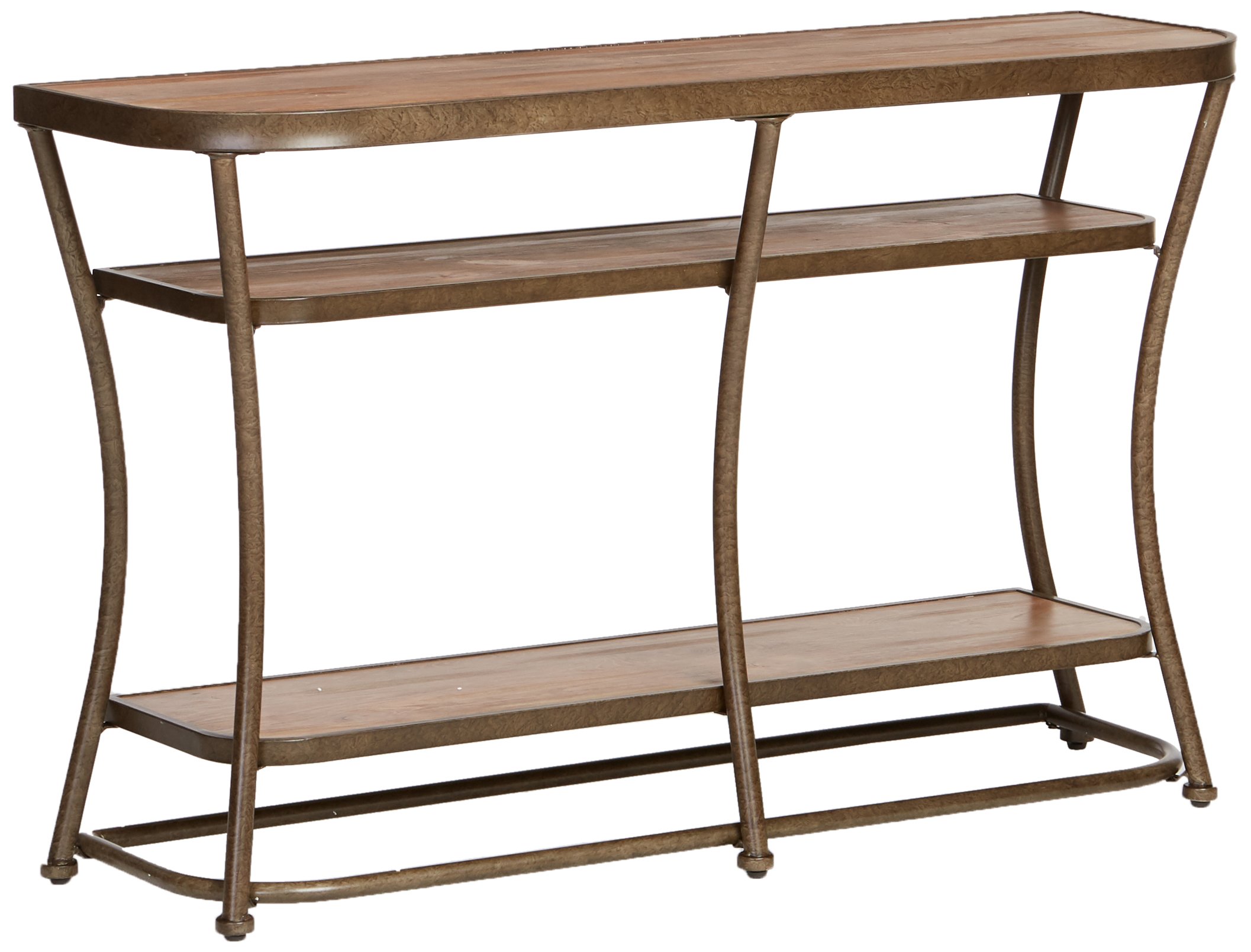 Signature Design by Ashley Nartina Light Brown Sofa Table LAVORIST