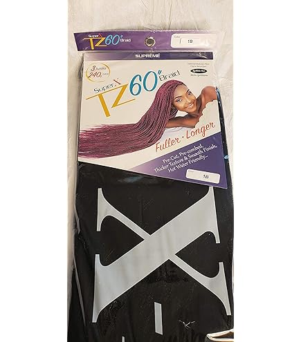 Amazon.com : Super X TZ60''BRAIDS (1B/350) : Beauty & Personal Care