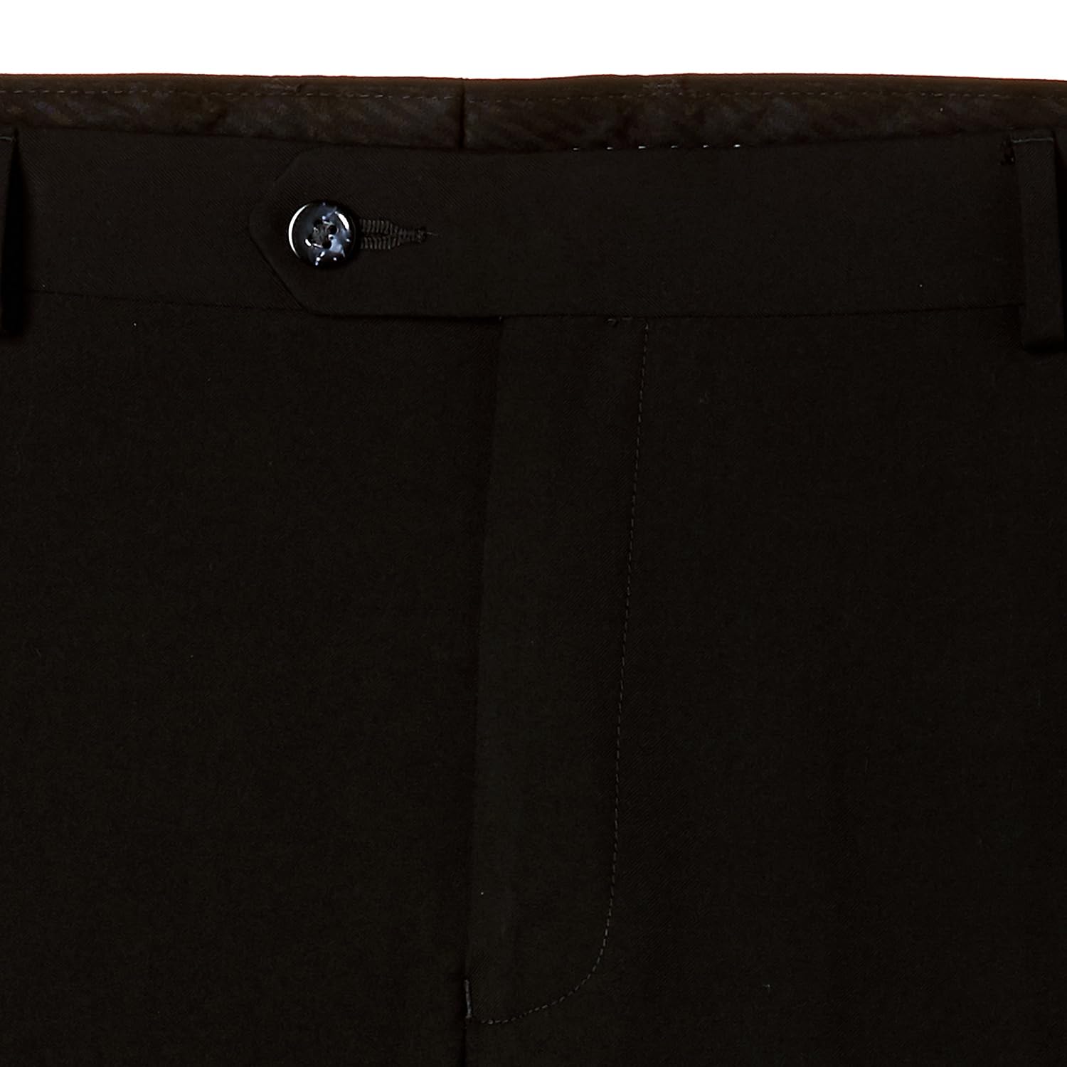 louis philippe men's straight fit formal trousers