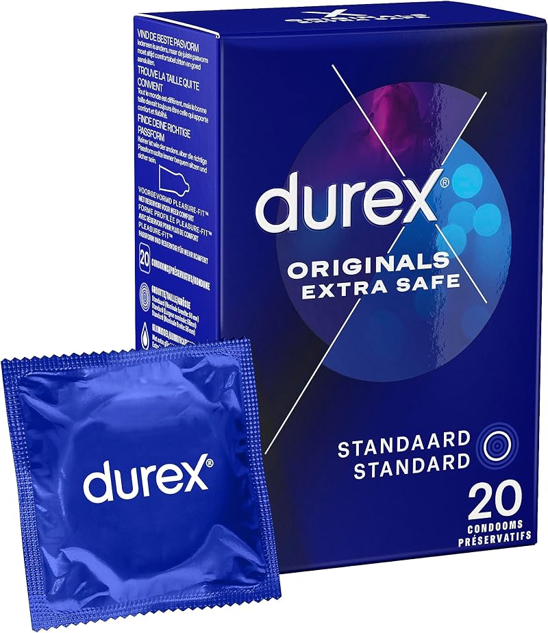 Durex Extra Safe Condoms - 20 Pack, 0.02 kg