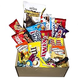 Caja Regalo Chocolatinas, gran variado de chocolatinas, ideal para regalos y cumpleaños