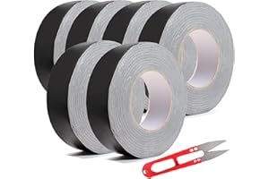 VORVIL Butyl Joist Tape for Decking with Cutter 4.2cm x 15.2m 6-Rolls - Waterproof Flashing Tape for Deck Joists - Heavy Duty