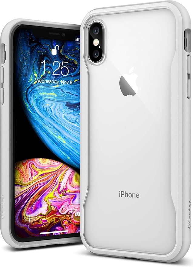 Caseology [Coastline Series] iPhone XS/iPhone X Case [Transparent