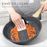 GiPP Nonstick Skillet Grey Granite 20cm with Lid Induction Compatible view 5