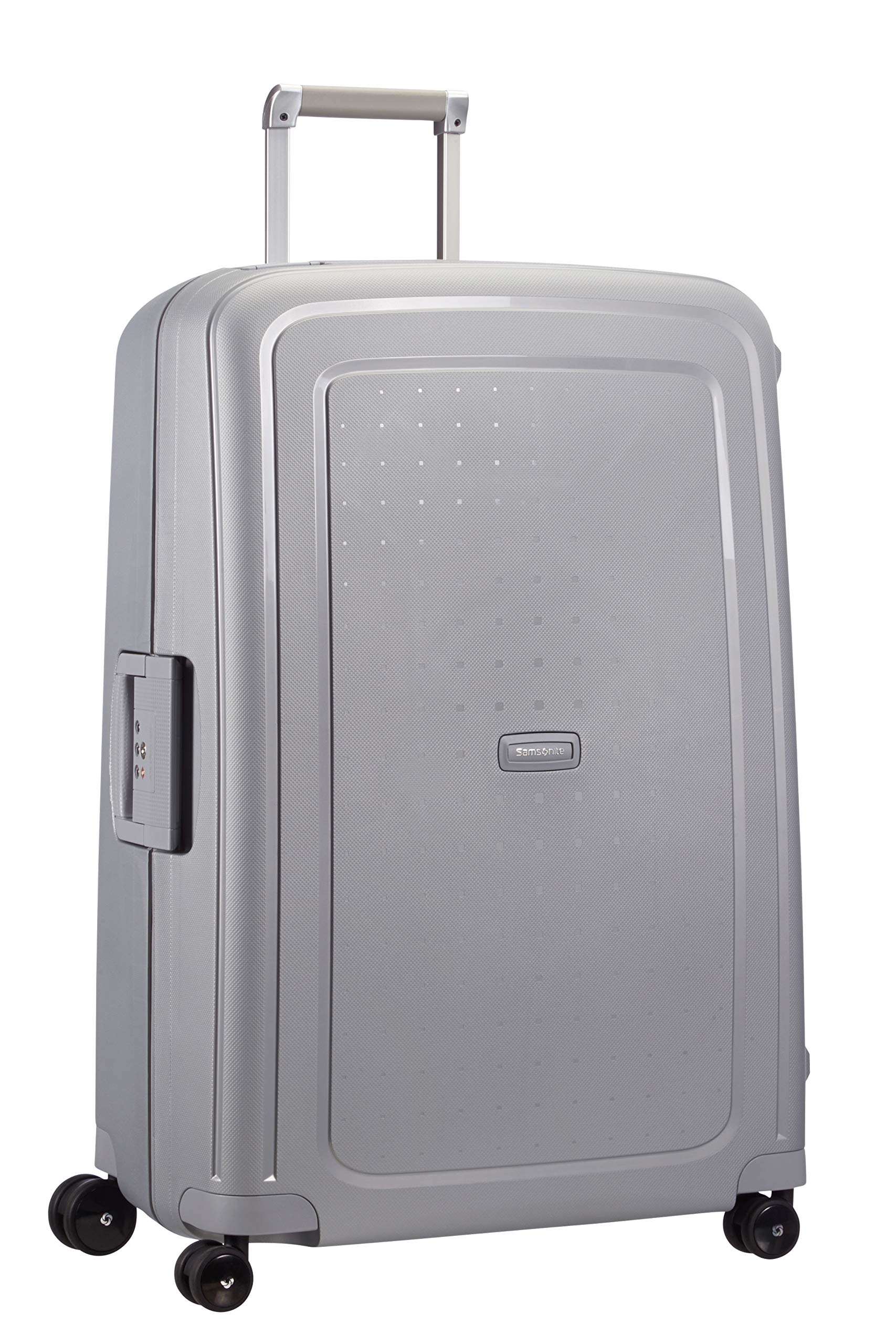 Samsonite S'Cure - Spinner L, Suitcase, L 75 cm, 102 L, Silver (Silver)