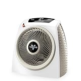 Vornado AVH10 (2025) Space Heater for Home, Fan Only Option, Digital Display with Adjustable Thermostat, Advanced Safety Features, Auto Climate Control, Whole Room Electric Heater for Indoors, White
