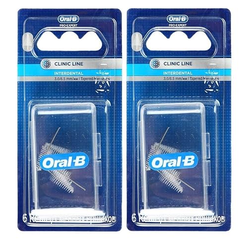 Oral B Interdental Refill Brushes, 12 Pieces, Super Fine, 2.3 mm, 3