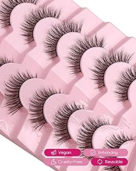 Cat Eye Lashes Light Short Eyelashes Natural Look