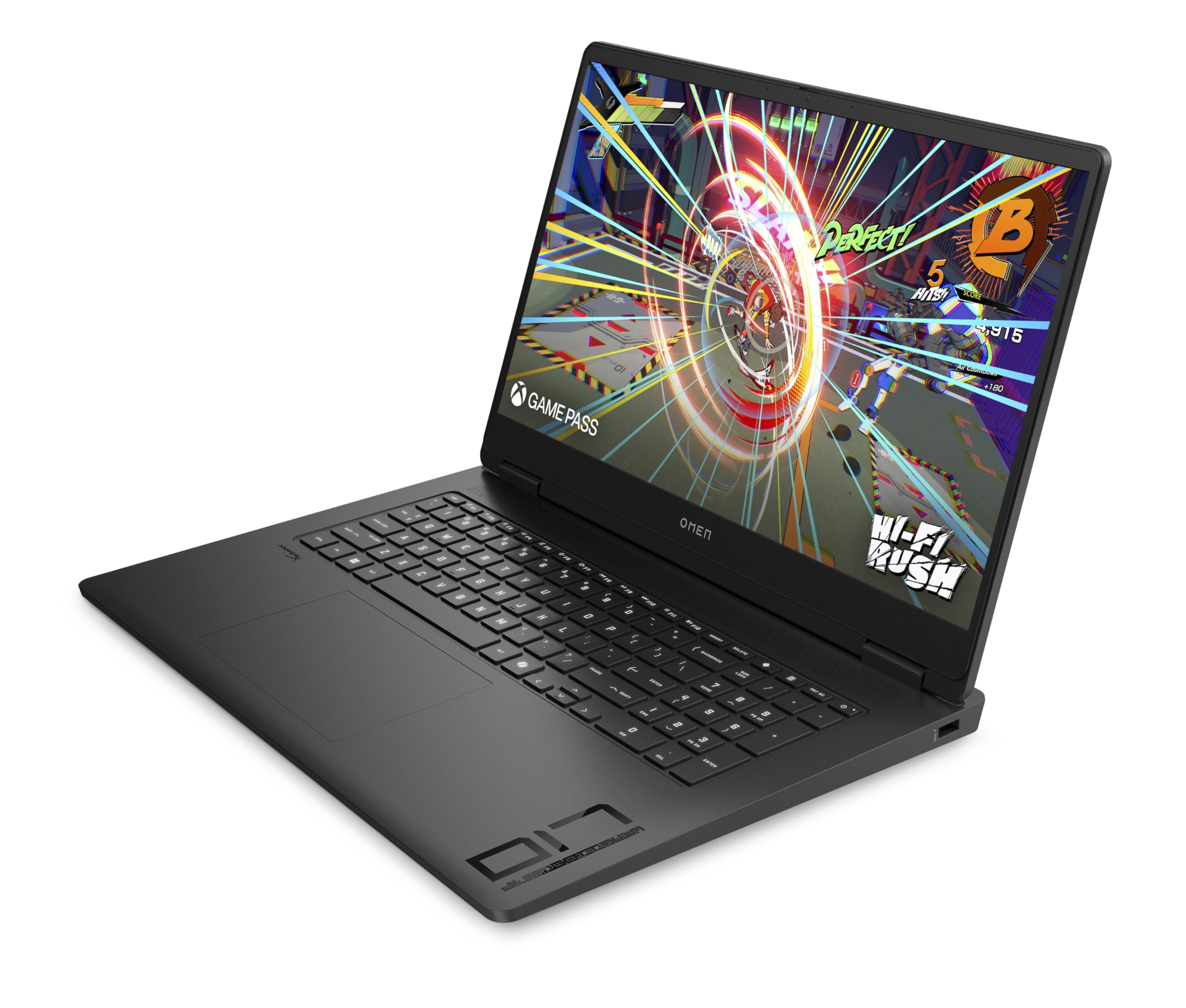 HP Omen Gaming Laptop | 17,3 Zoll FHD-Display - 144 Hz | AMD Ryzen 7 8845HS | 16 GB DDR5 RAM (2x8 GB) | 512 GB | NVIDIA GeForce RTX 4060 Laptop-GPU (8 GB) | QWERTZ | Windows 11 Home | Shadow Black 9